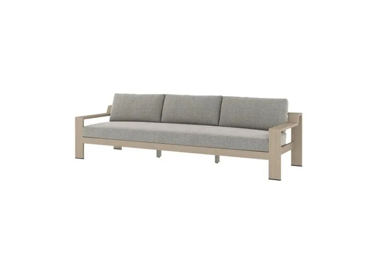 Kyrie Outdoor Teak Sofa