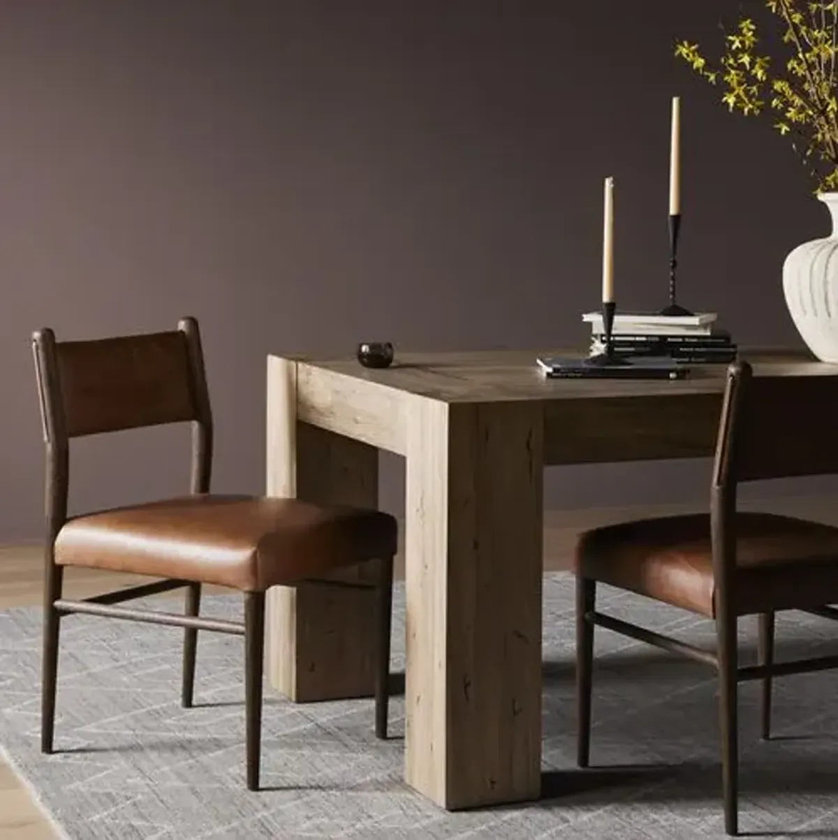 Knox Dining Chair - Brown