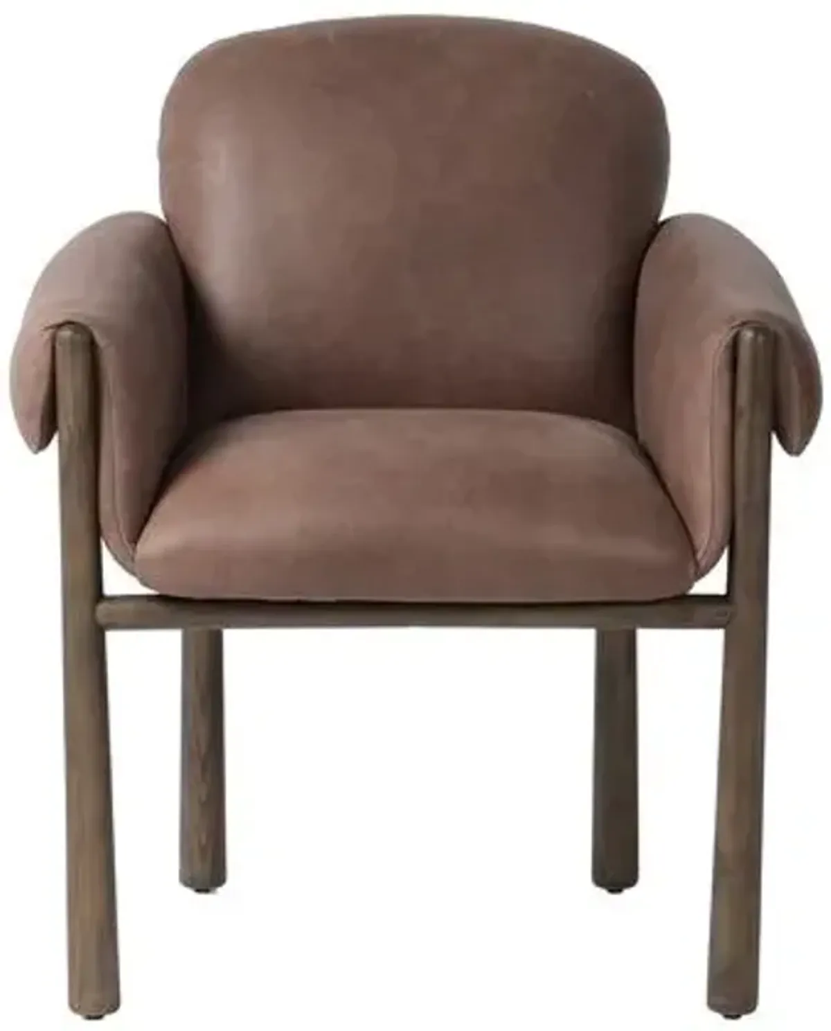 Kellan Leather Dining Chair - Palermo Cigar - Brown