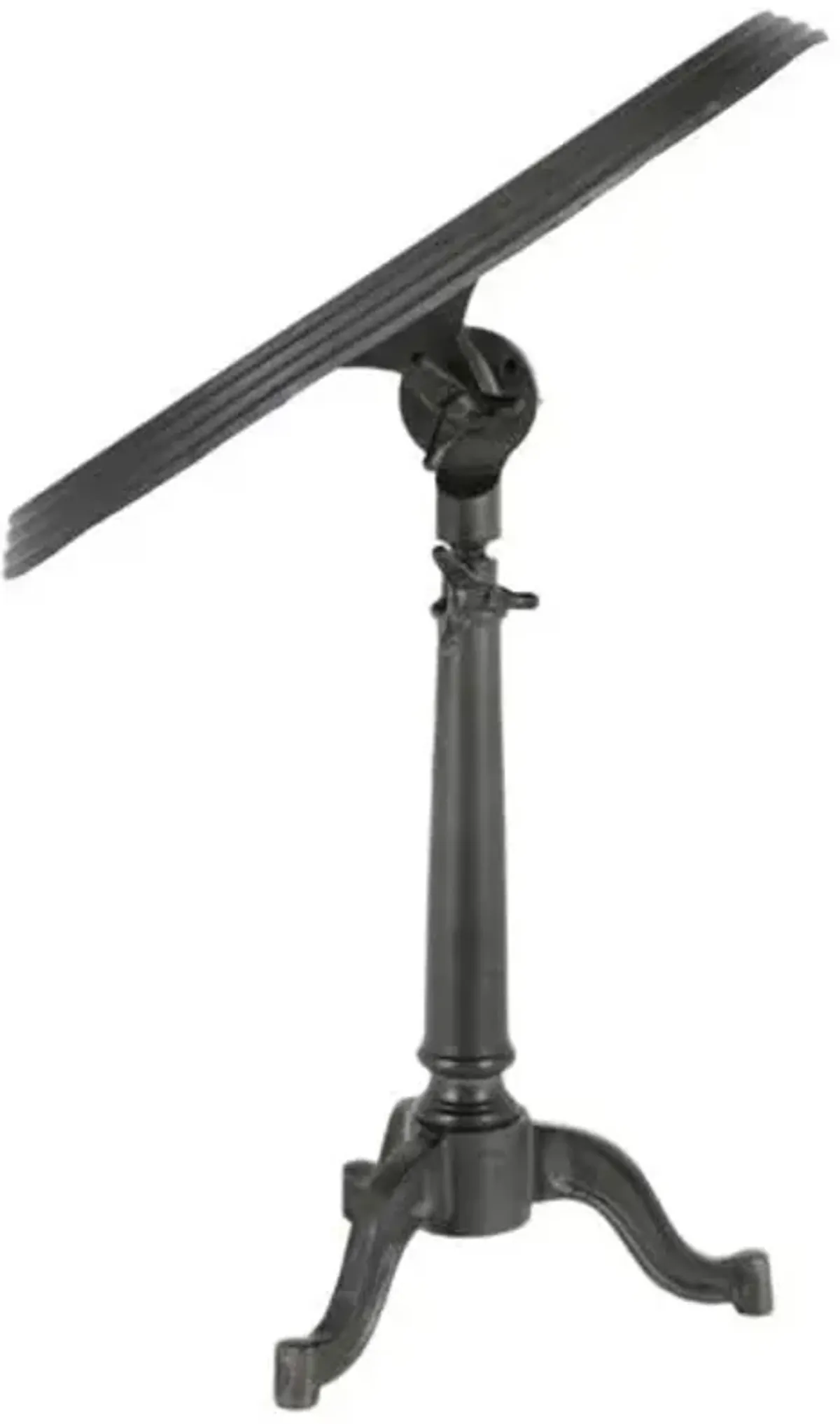 Keira Iron End Table - Carbon Wash - Black