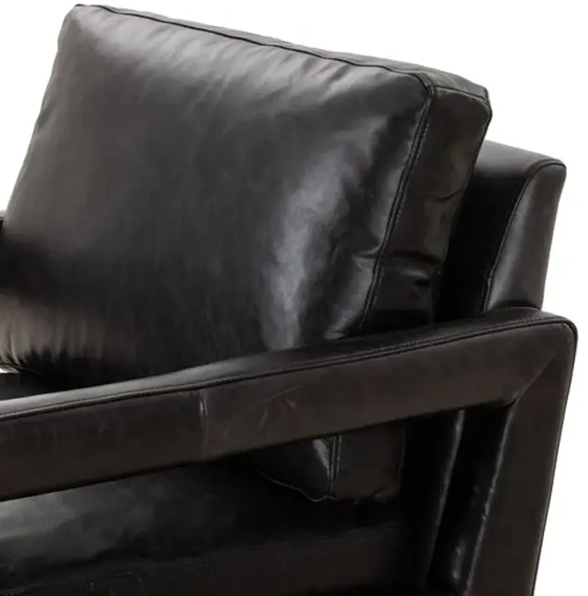 Kayden Leather Swivel Chair