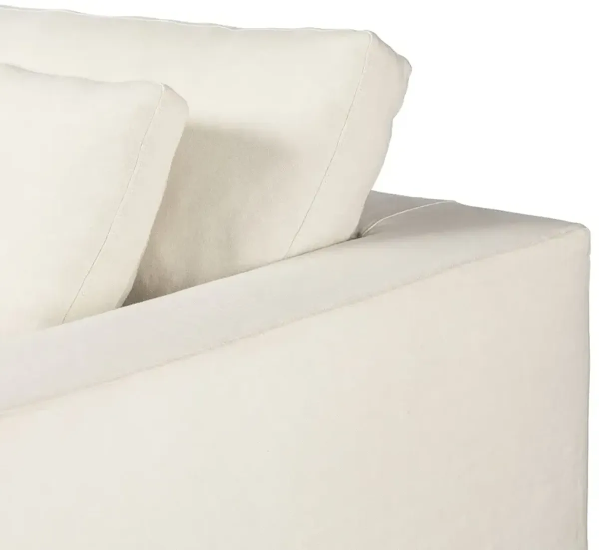 Kaleb Outdoor Slipcover Sofa, Bombay Flax