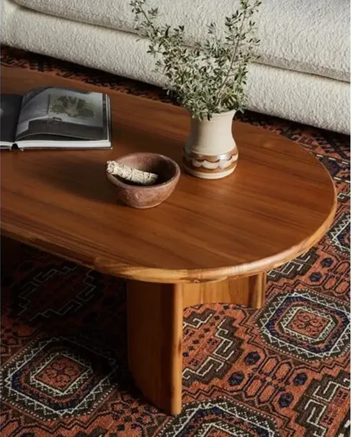 Justice Coffee Table - Brown