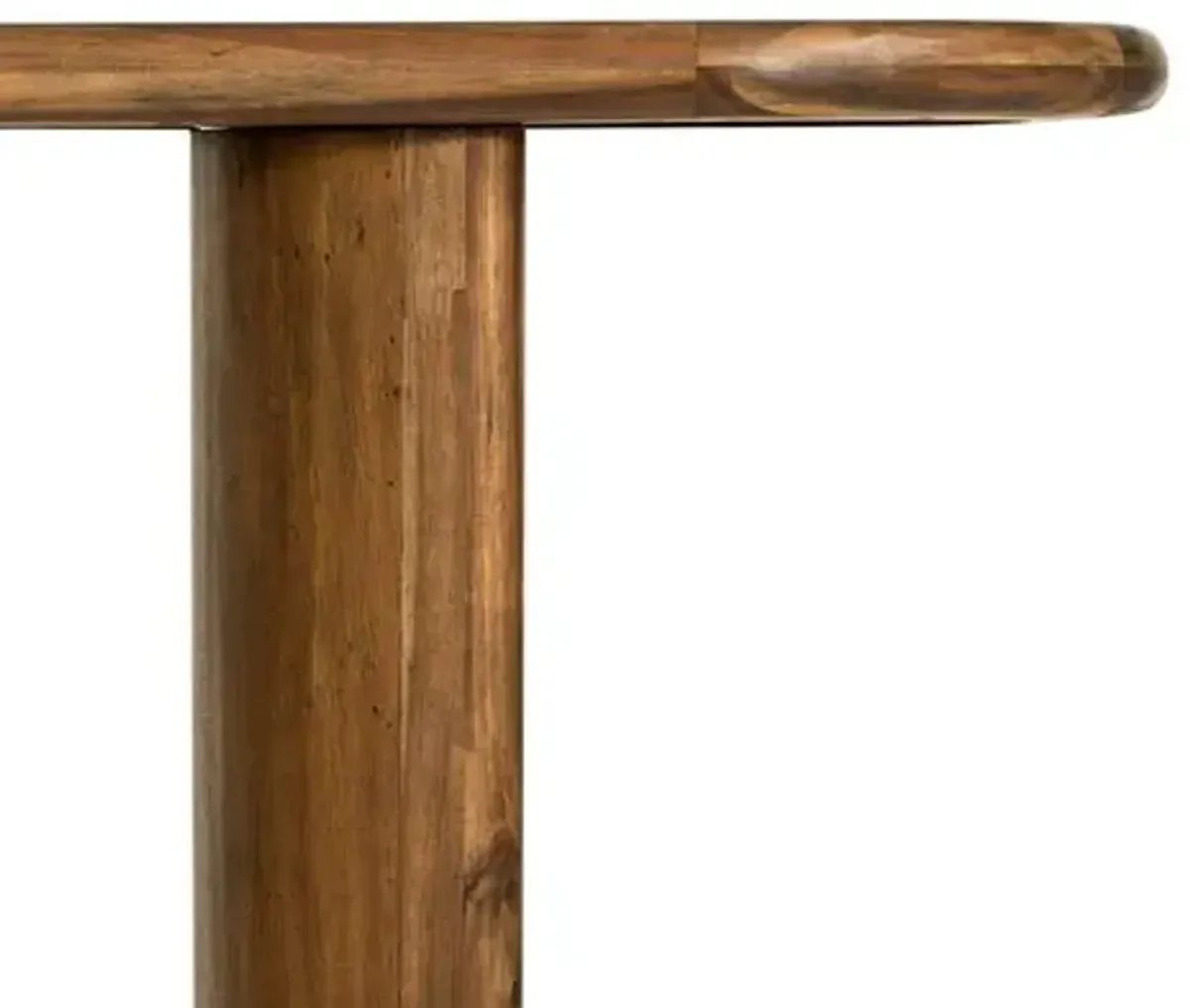 Justice Console Table - Brown