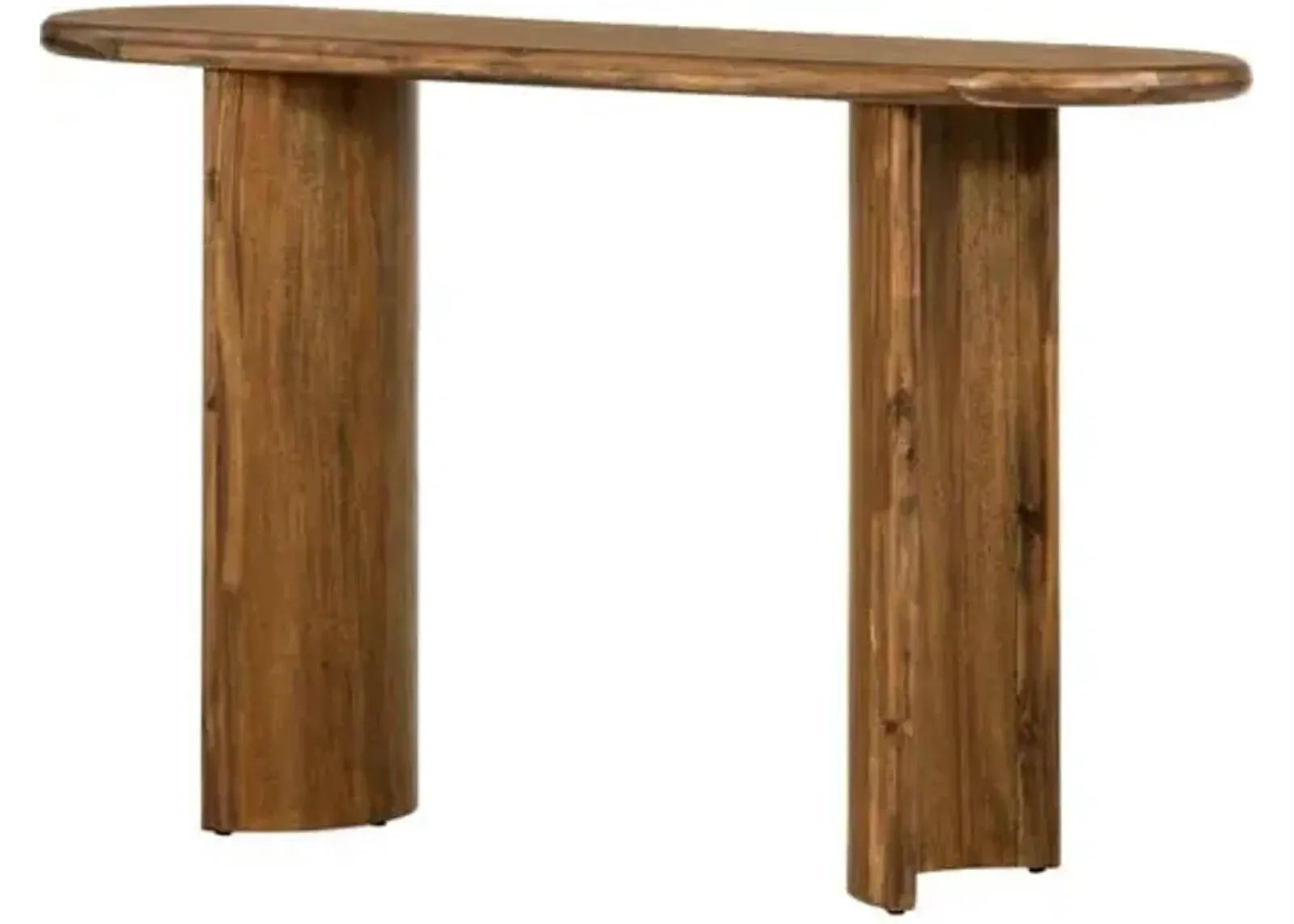 Justice Console Table - Brown