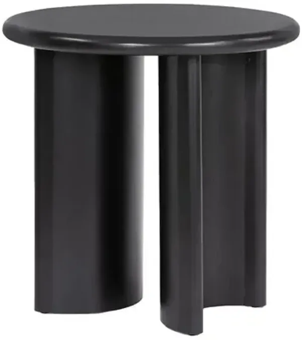 Justice End Table - Black