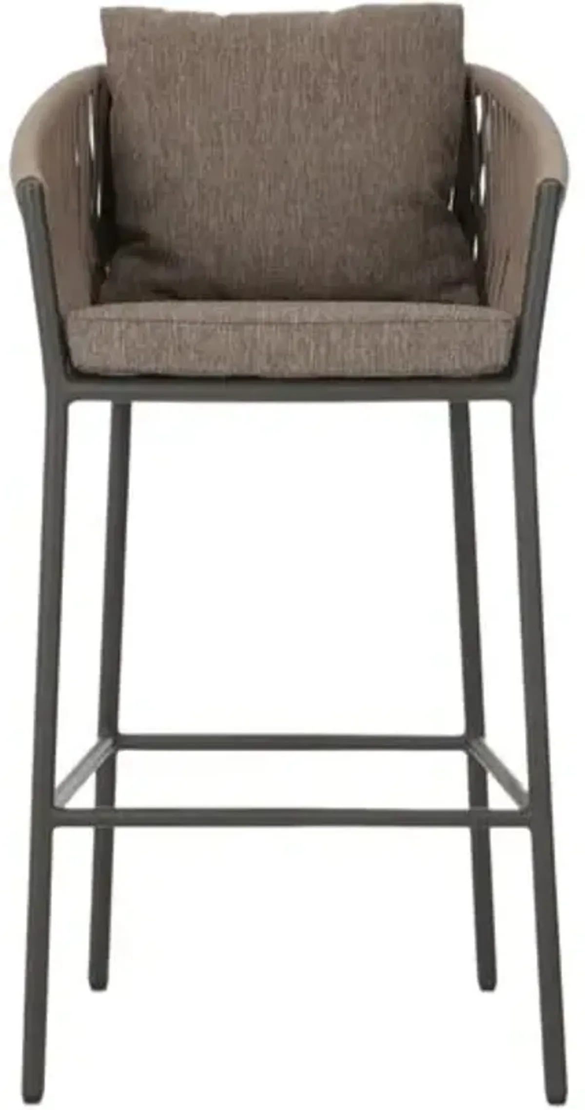 Judith Outdoor Bar Stool - Brown