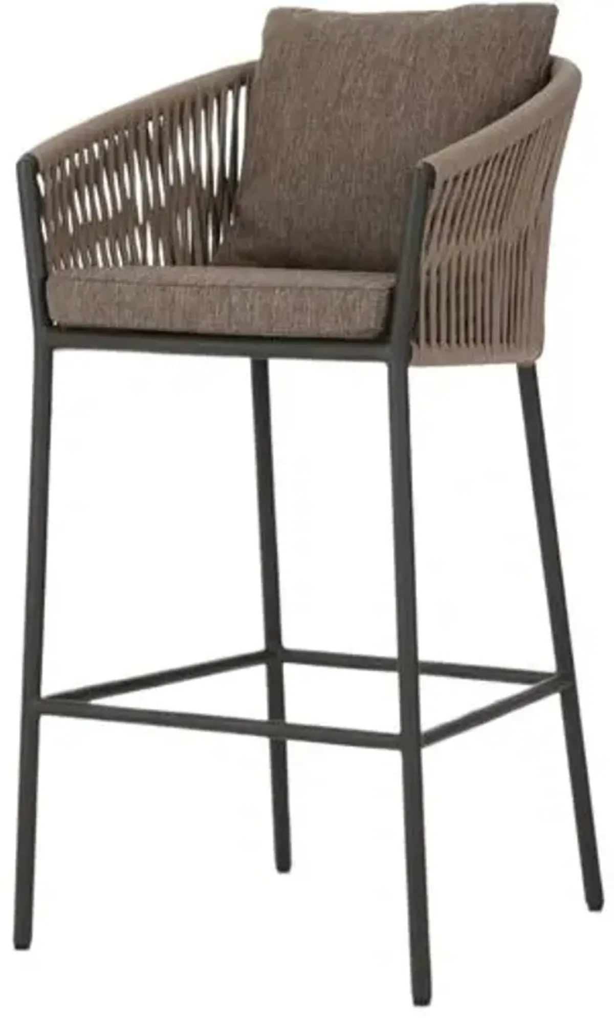 Judith Outdoor Bar Stool - Brown