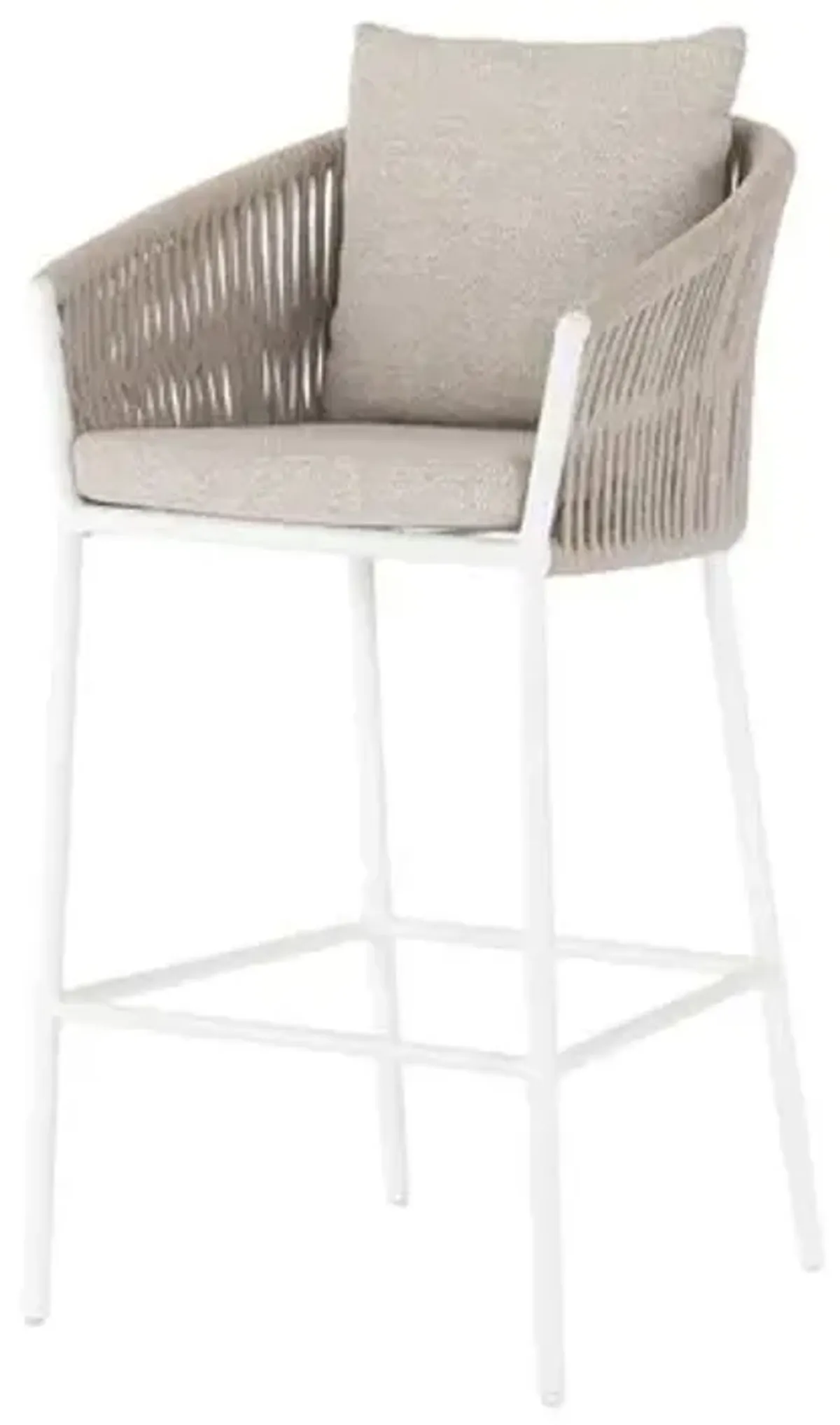 Judith Outdoor Bar Stool - Beige