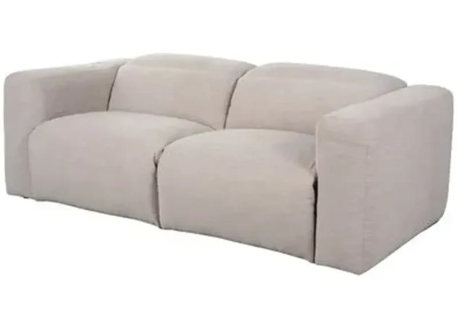 Jovi Power Recliner 2-Piece Sectional - Laken Stone - Gray