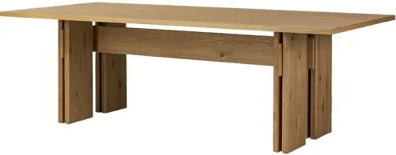 Jorja Dining Table - Dusted Oak