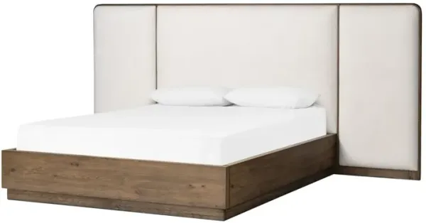 Jonas Bed w/ Winged Panel Headboard