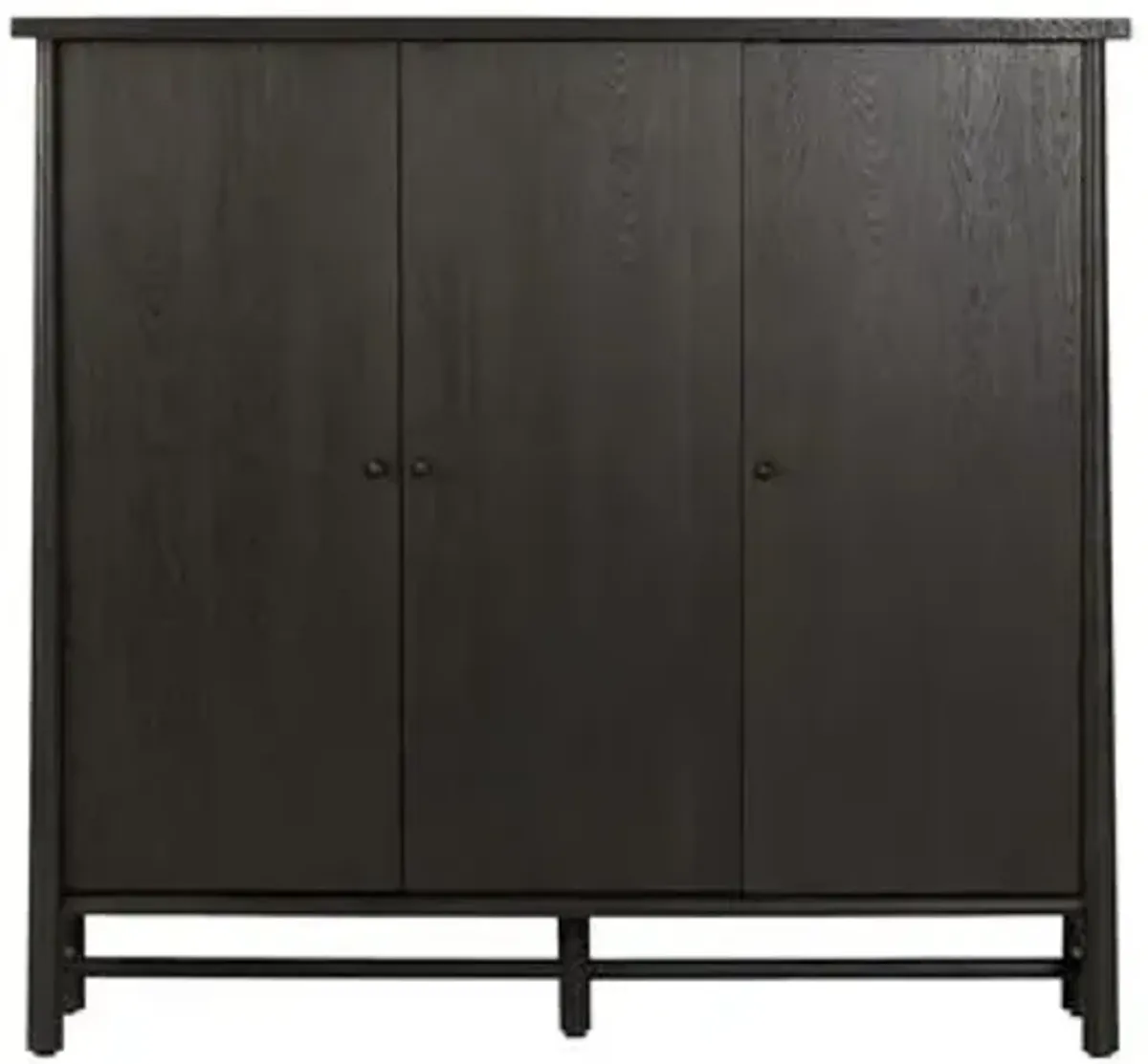 Joel 3-Door Cabinet - Gray