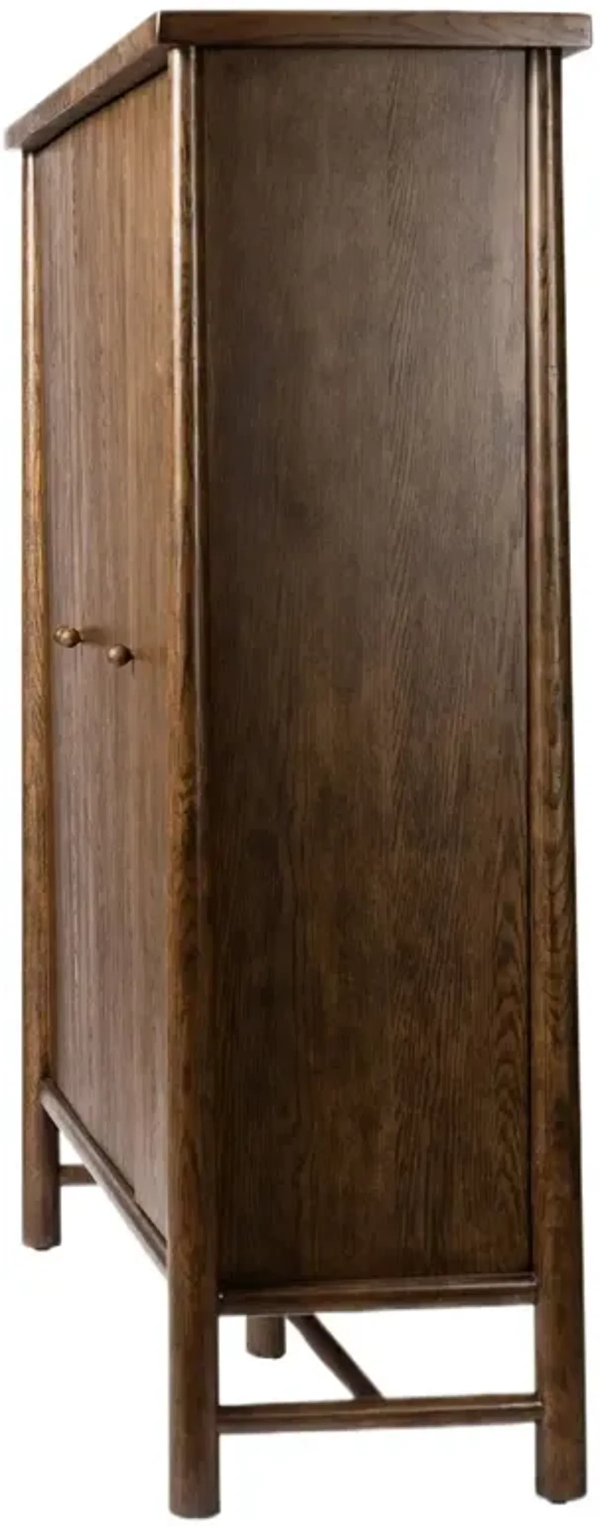 Joel 3-Door Cabinet - Brown