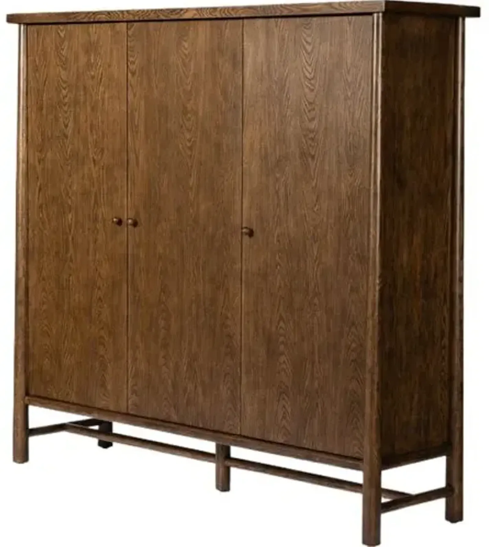 Joel 3-Door Cabinet - Brown