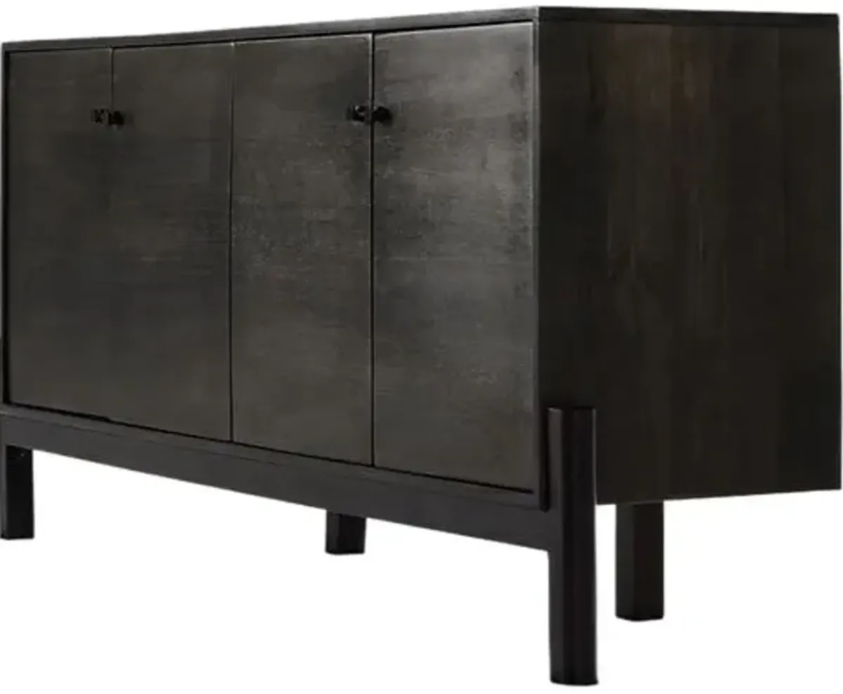 Jocelyn Sideboard - Worn Black Parawood