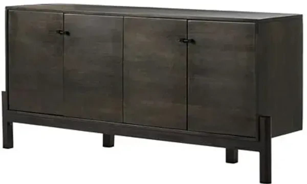 Jocelyn Sideboard - Worn Black Parawood