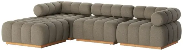 Jessie Outdoor 3-Piece Sectional