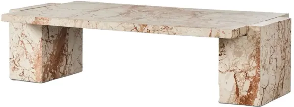 Jesse Coffee Table, Desert Taupe Marble