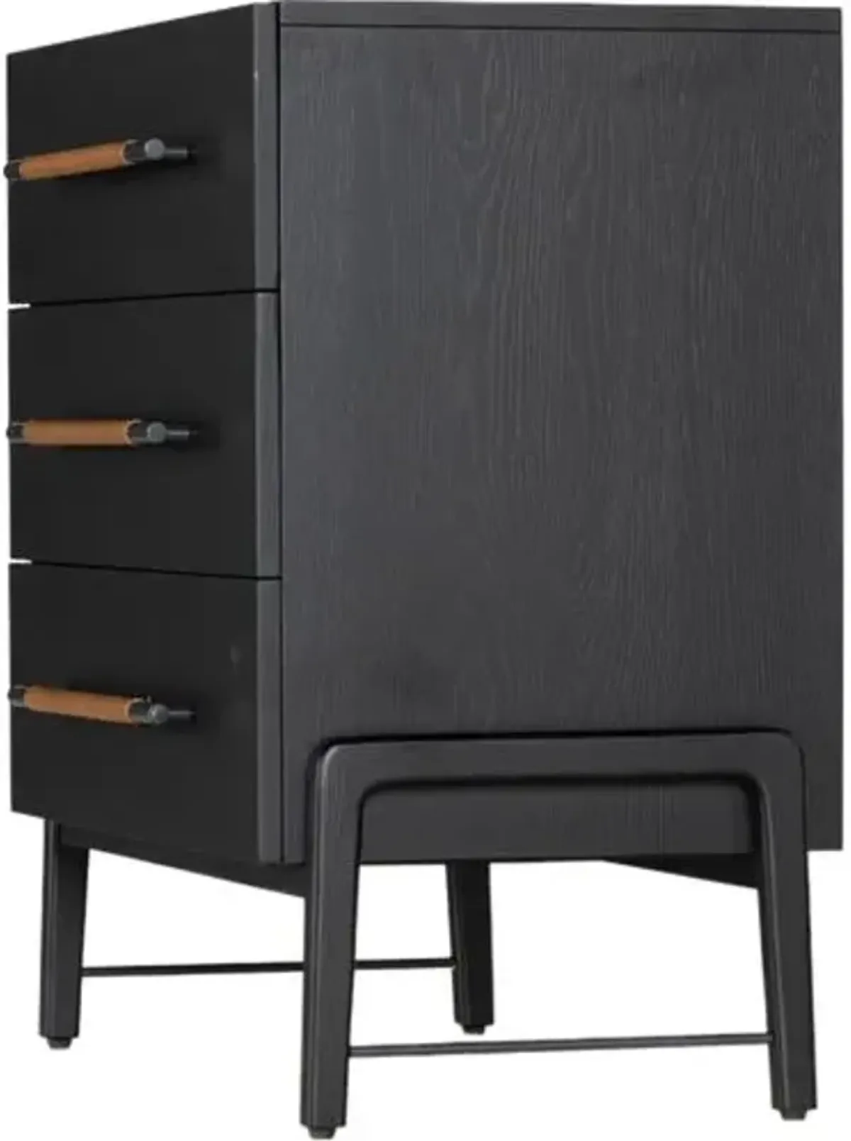 Jeremiah 3-Drawer Dresser - Brown