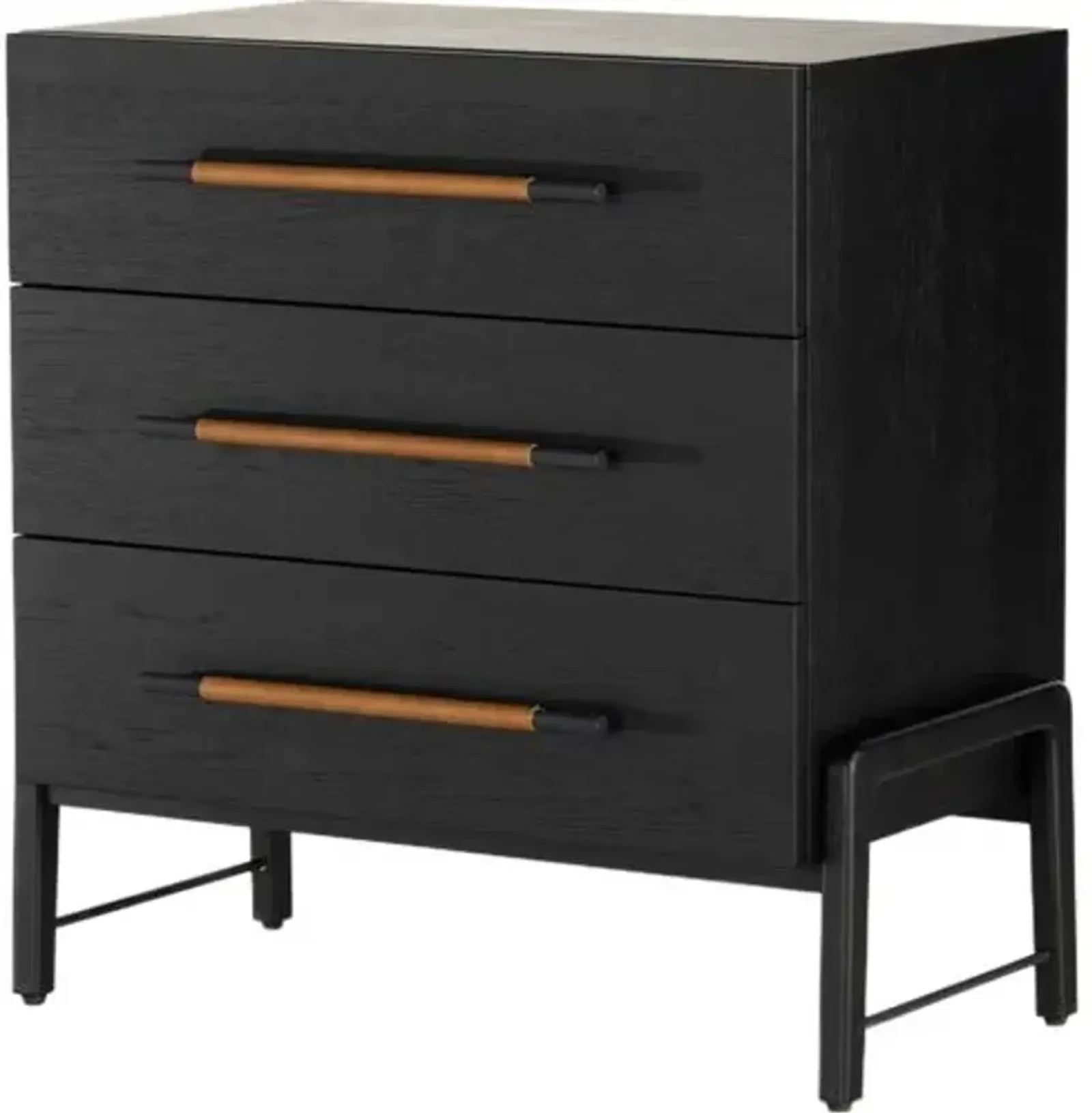 Jeremiah 3-Drawer Dresser - Brown