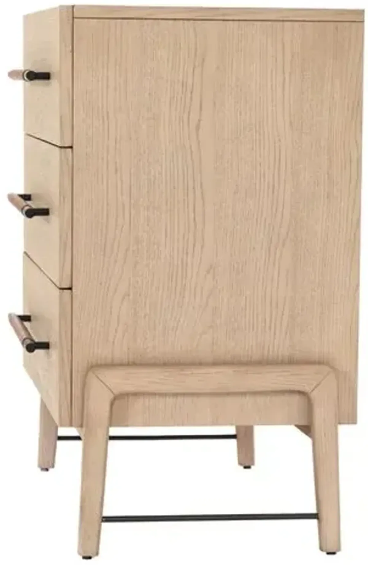 Jeremiah 3-Drawer Dresser - Brown