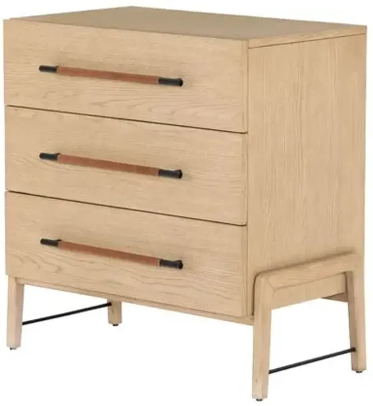 Jeremiah 3-Drawer Dresser - Brown