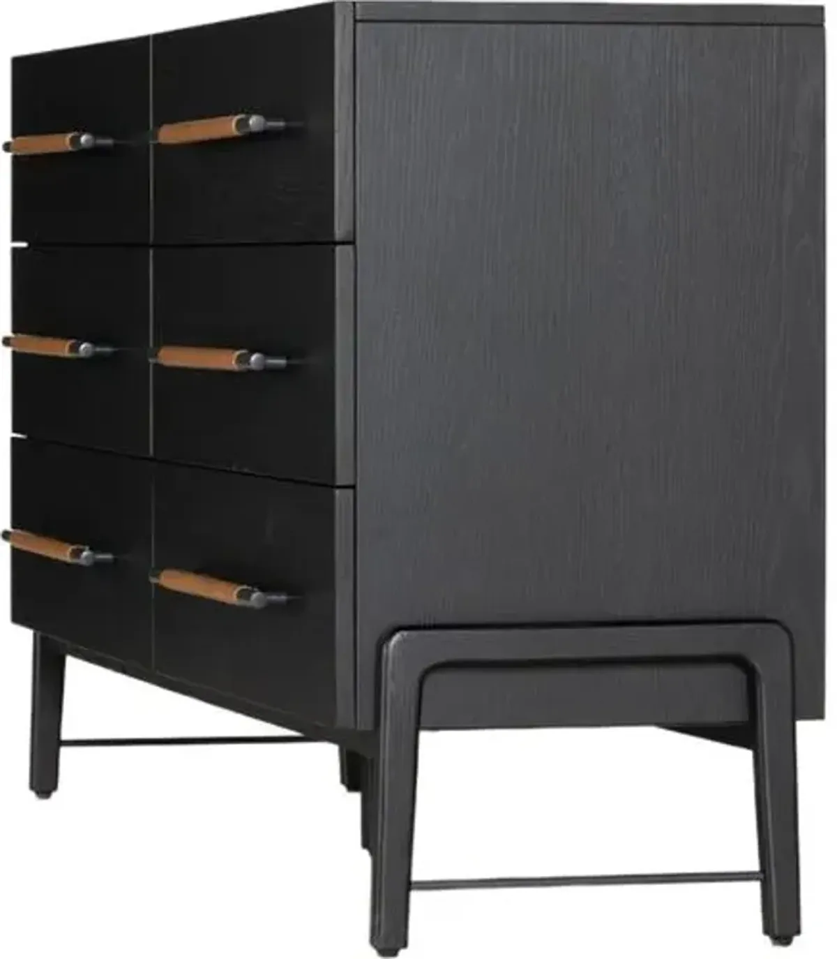 Jeremiah 6-Drawer Dresser - Brown