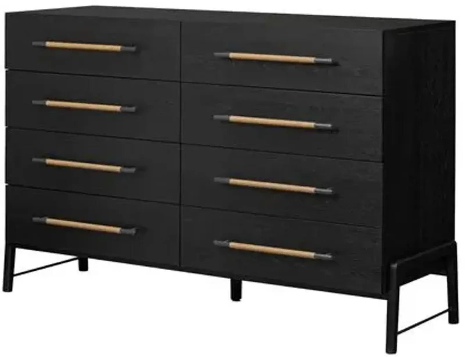 Jeremiah 8-Drawer Dresser - Brown