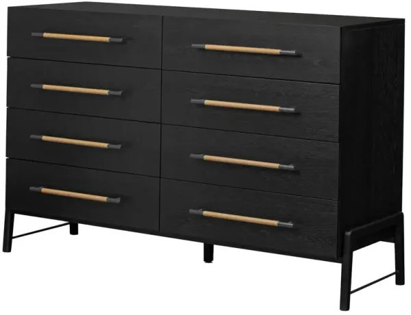 Jeremiah 8-Drawer Dresser - Brown