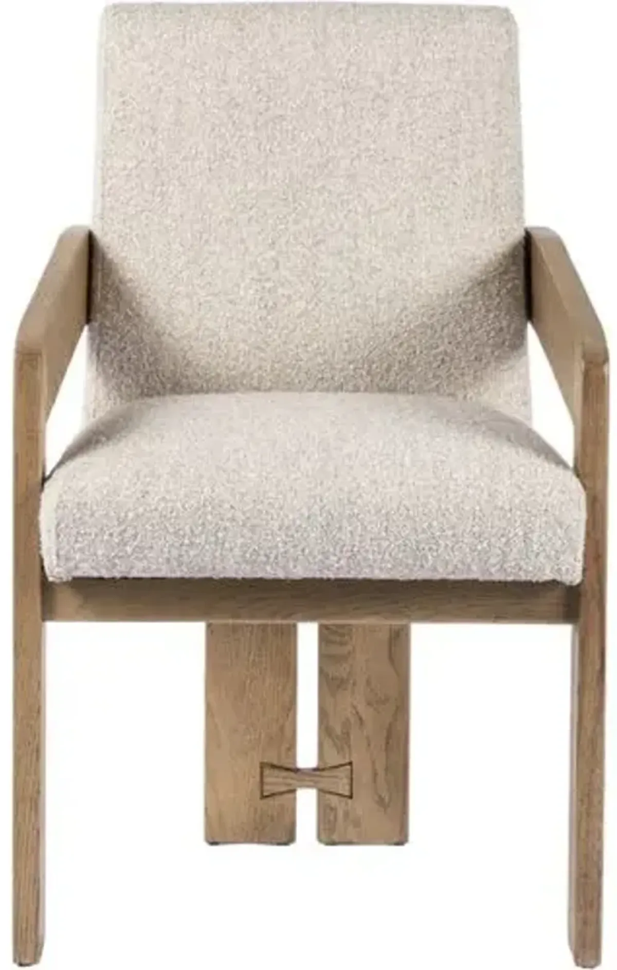 Jemima Dining Armchair - Gray