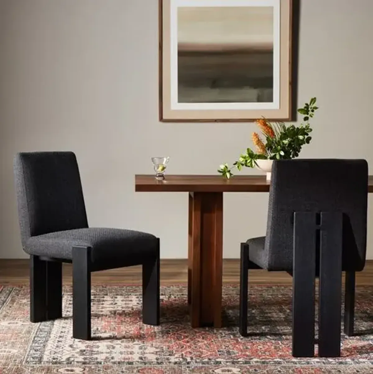 Jemima Dining Side Chair - Black