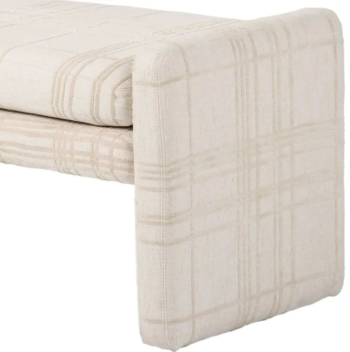 Jayden Accent Bench, Sheffield Ivory Box Print