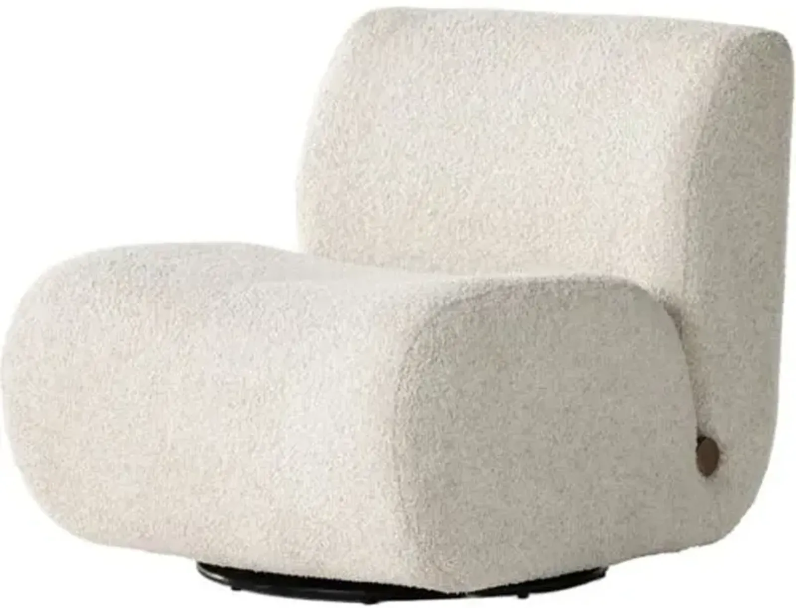 Jared Swivel Chair - Sheldon Ivory