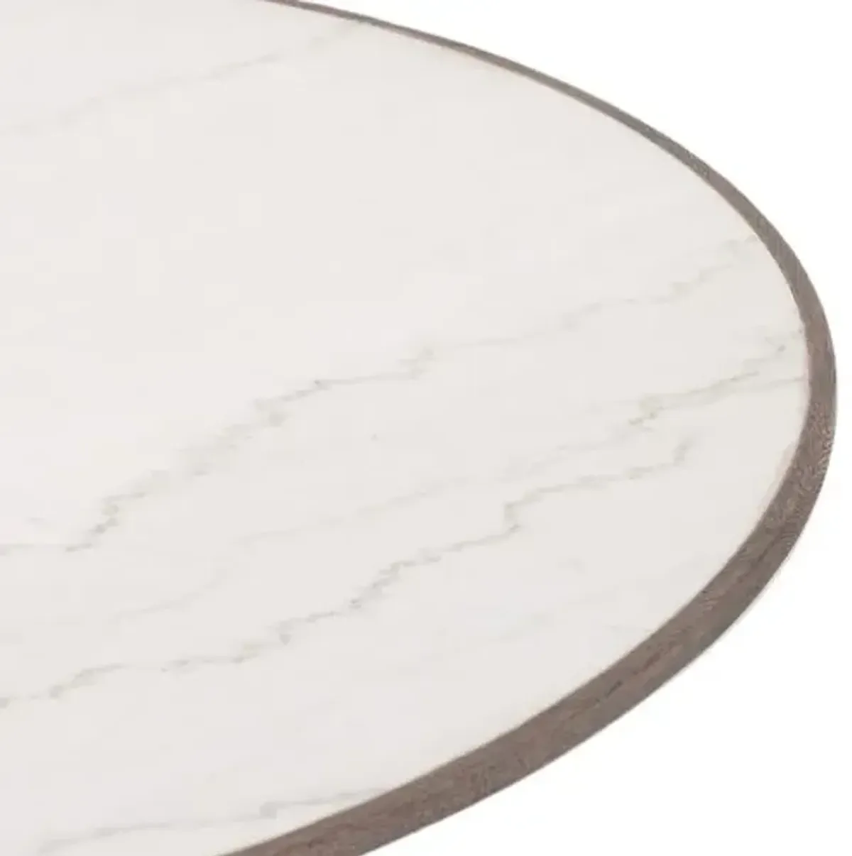 Jameson Large Coffee Table - White Marble