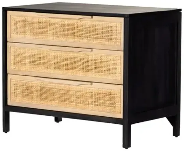 Selena Large Cane Nightstand
