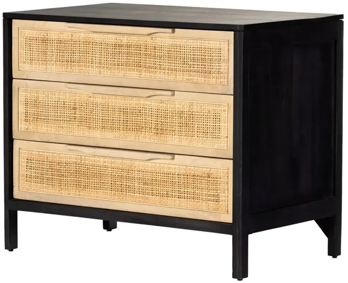 Selena Large Cane Nightstand