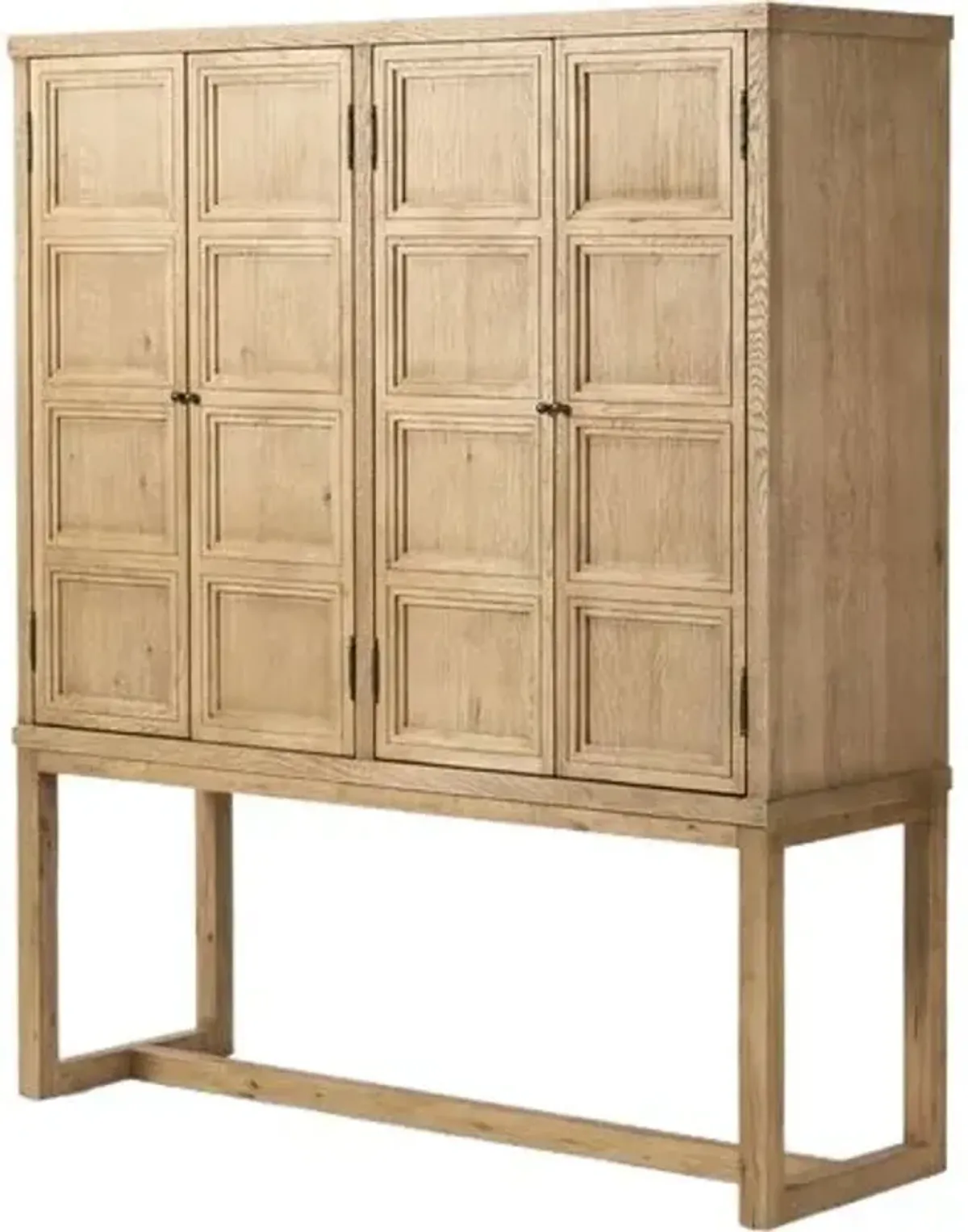 Imogen Cabinet - Worn Oak - Brown