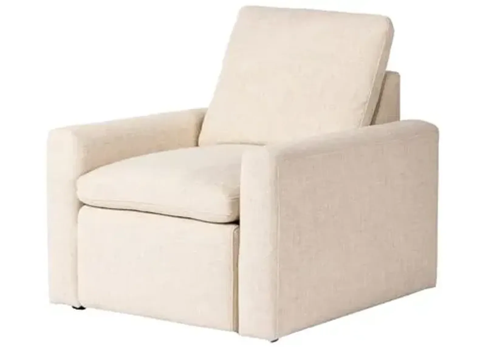 Haven Power Recliner Accent Chair - Linen - Beige, Comfortable, Durable, Cushioned - Relaxing Chair, Lounger, Comfort and Leisure Prioritized