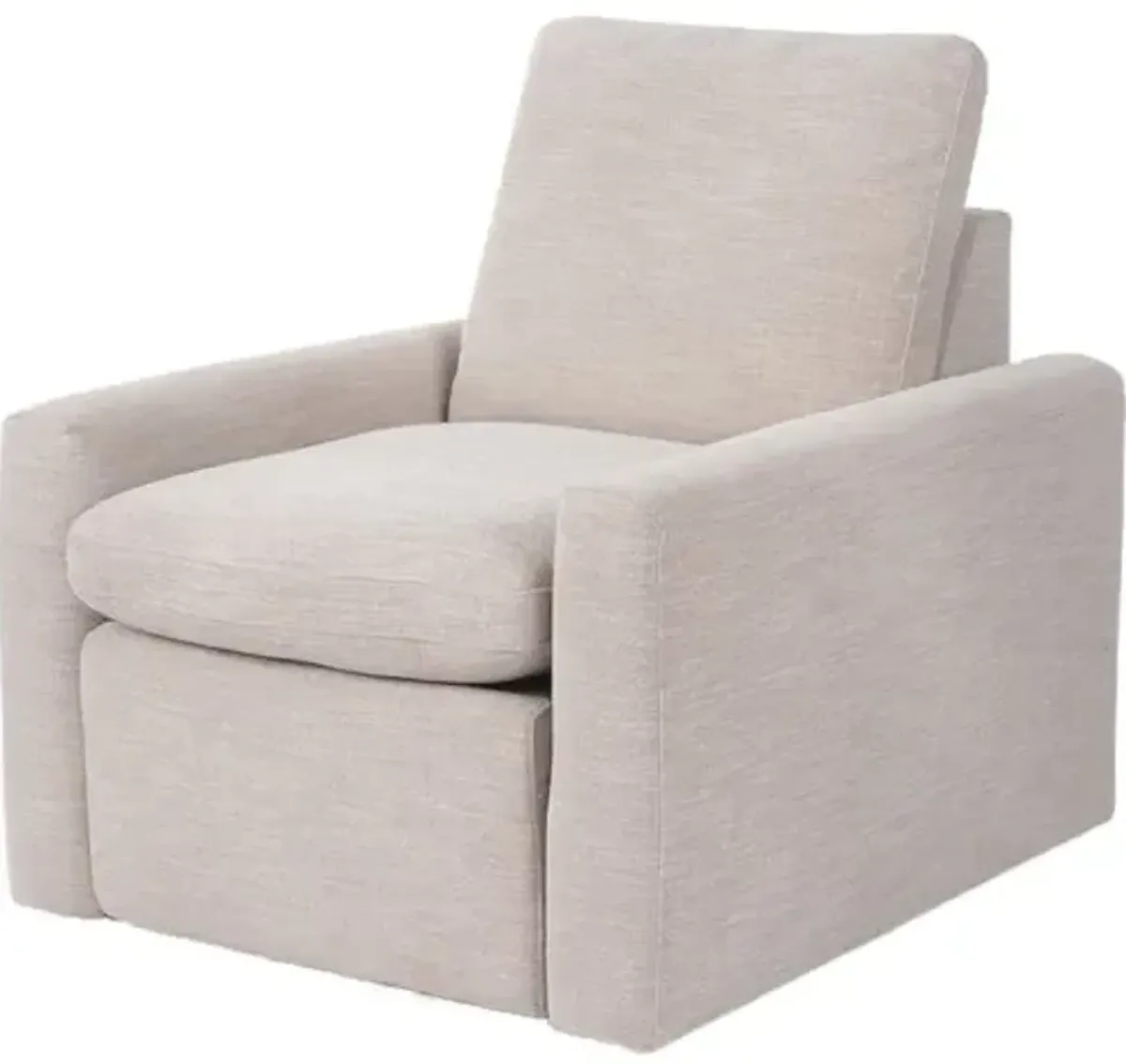 Haven Power Recliner Linen Accent Chair - Gray, Comfortable, Durable, Cushioned - Relaxing Chair, Lounger, Comfort and Leisure Prioritized