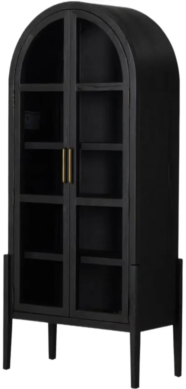 Hattie Cabinet, Drifted Matte Black