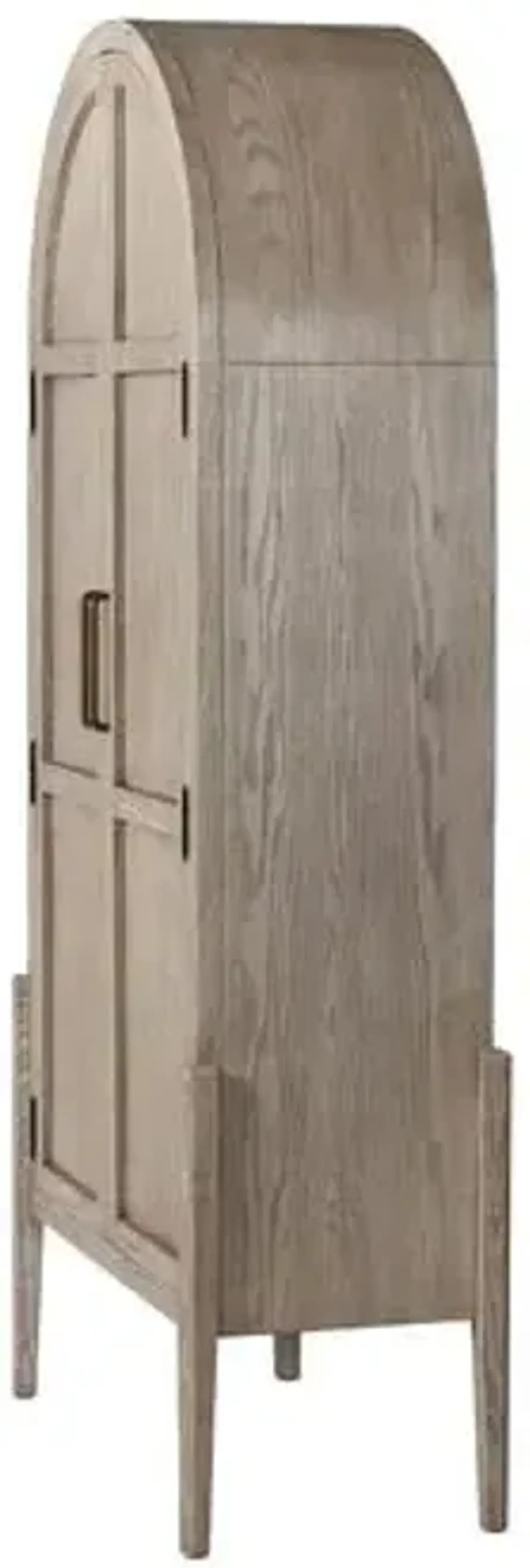 Hattie Panel Door Cabinet - White