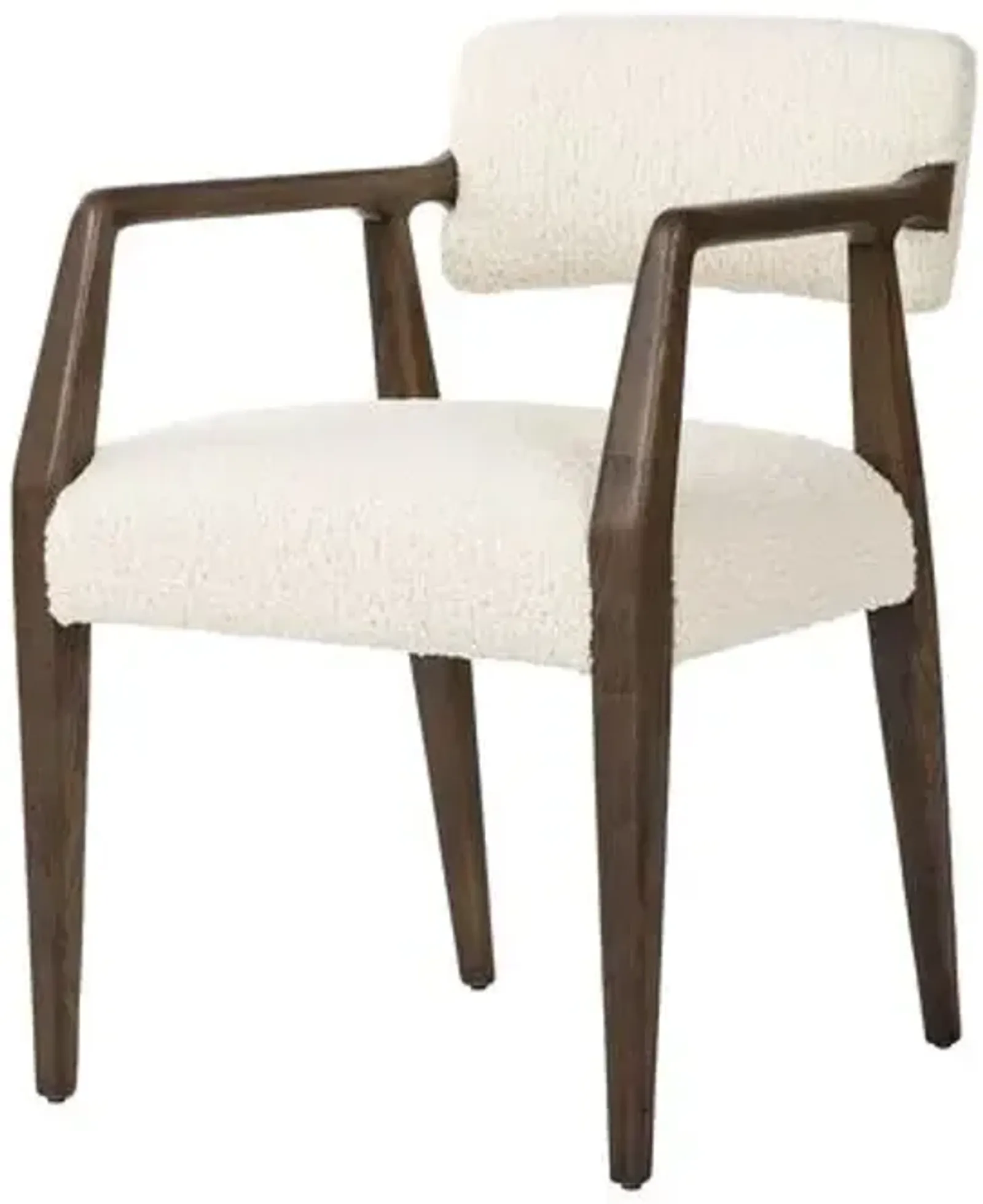 Gunnar Dining Armchair - Sheepskin - Ivory