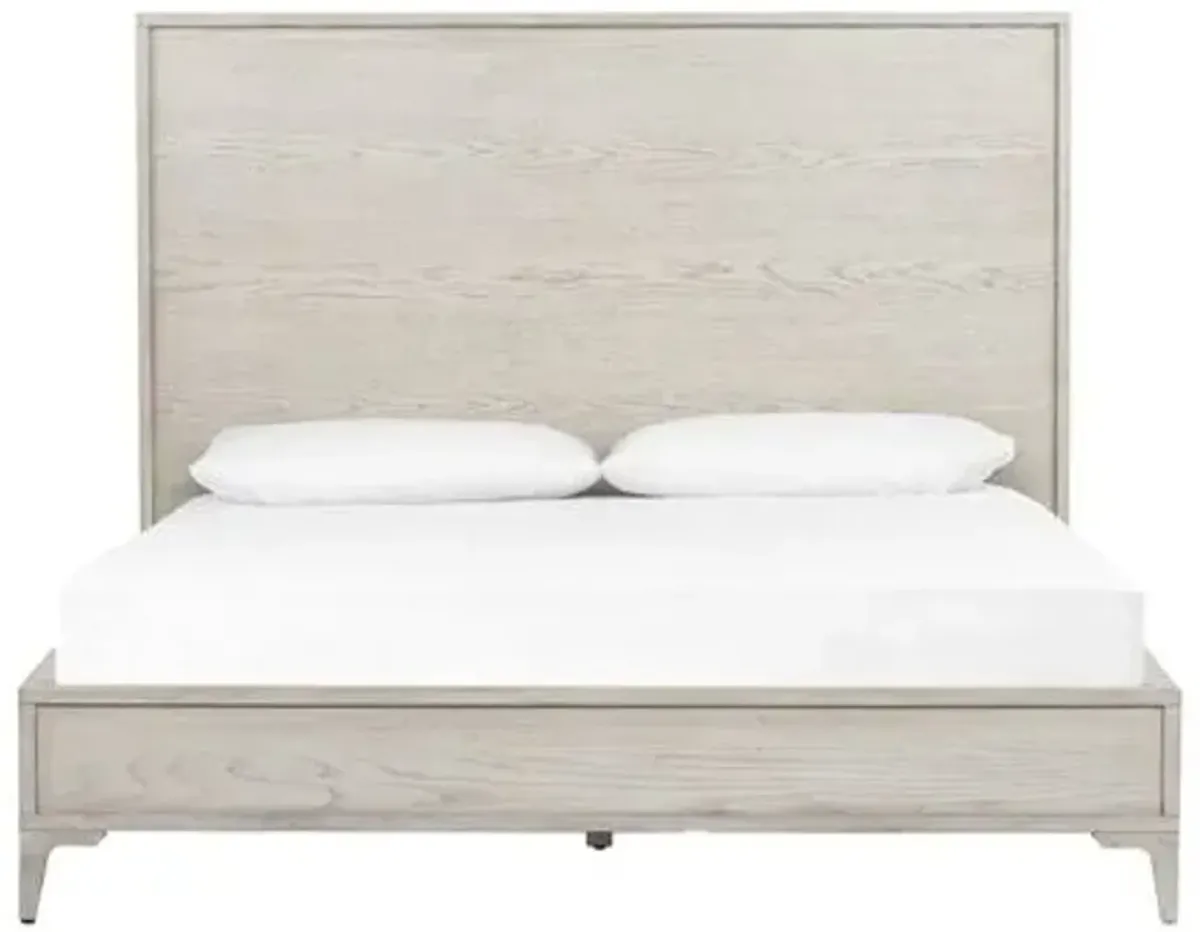 Greer Bed - Vintage White Oak