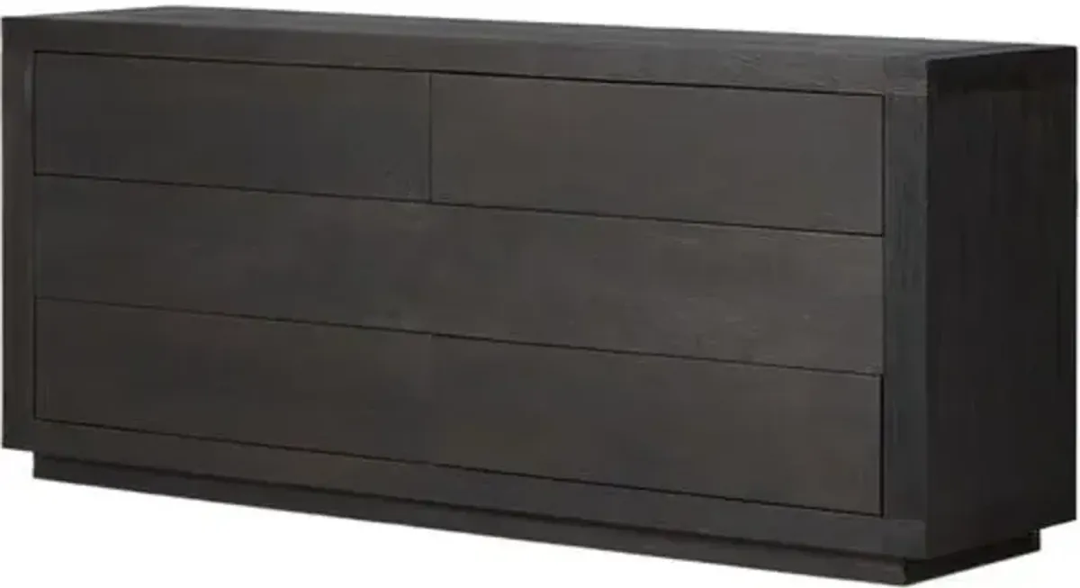 Grady 6-Drawer Dresser - Black