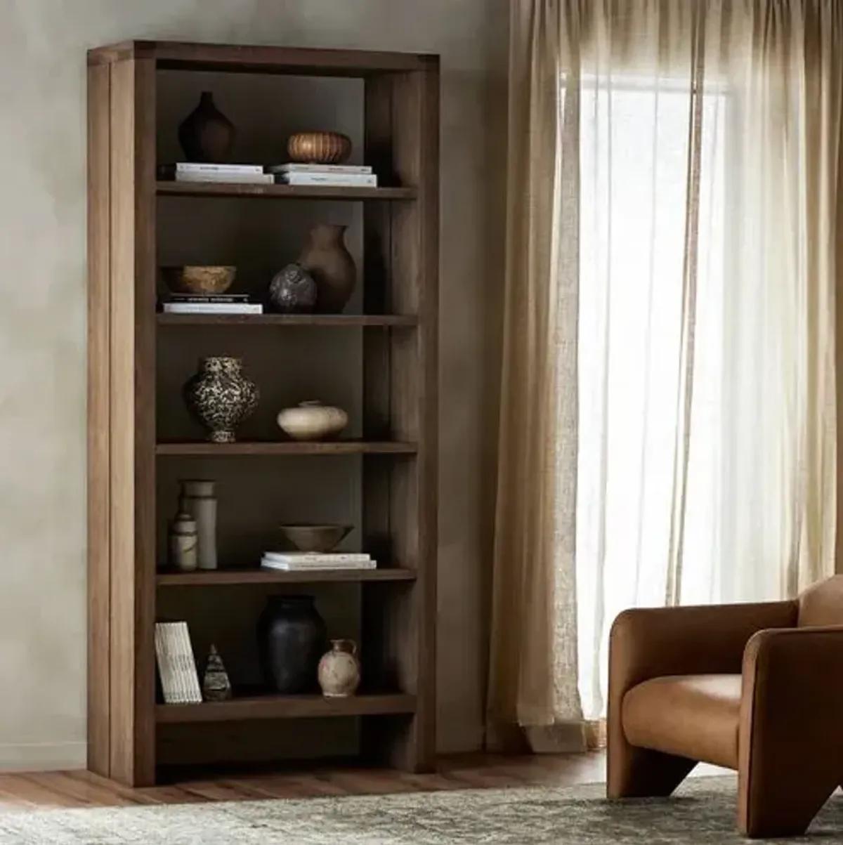 Grady Bookshelf - Brown