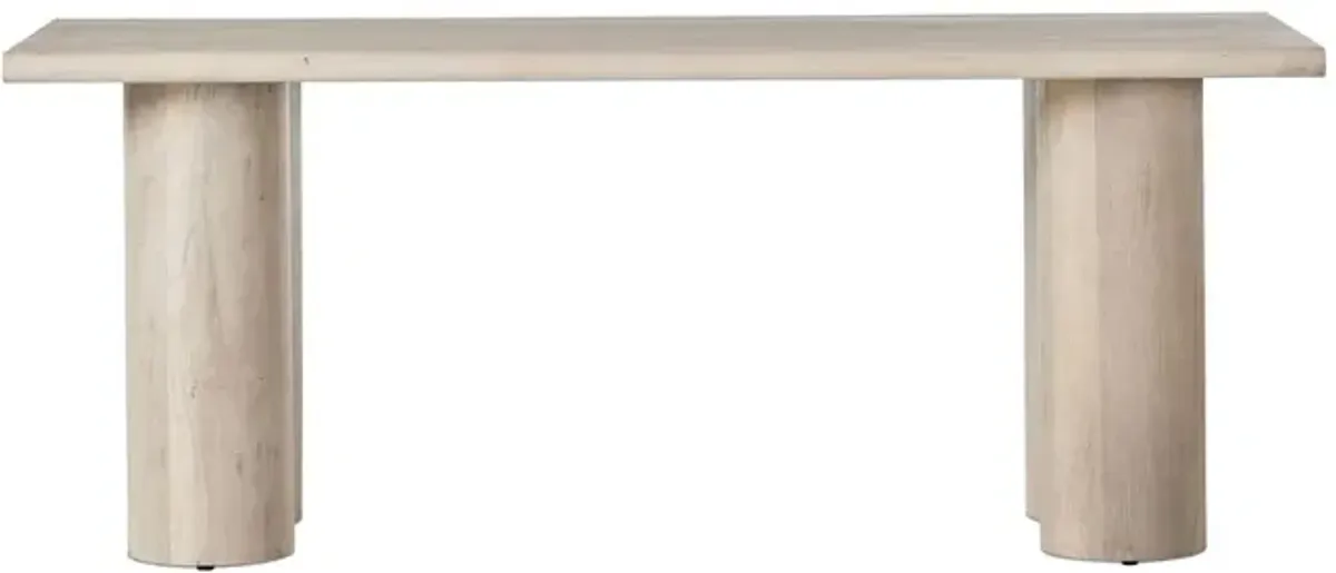 Gavin Desk, Bleached Spalted Oak