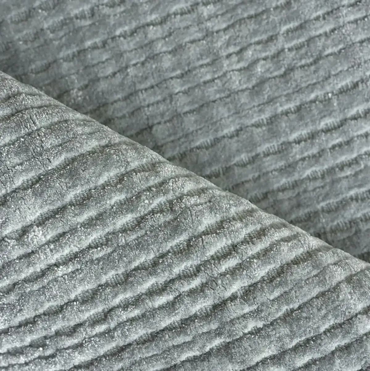 Tahani Hand Knotted Rug, Gray/Green