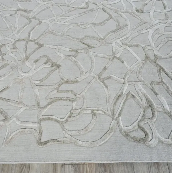 Goudy Handloomed Silk Rug