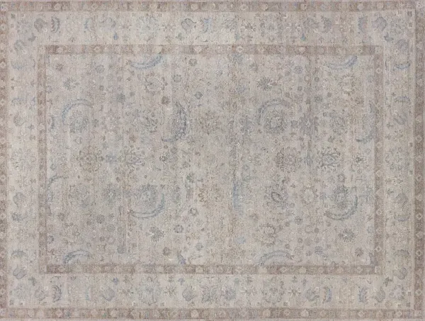 Flash Hand Knotted Rug, Beige